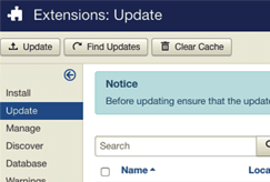 extensions update screenshot