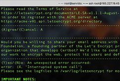 set up ssl certificate renewal via cron job example