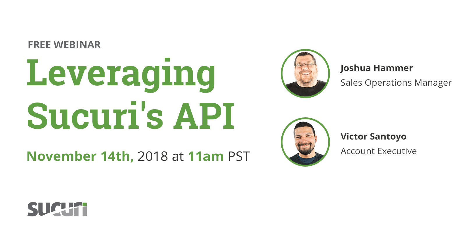 Webinar: Leveraging Sucuri's API | Sucuri