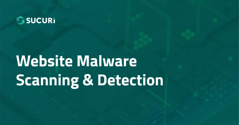 Sucuri Website - Website Malware Scanning & Detection