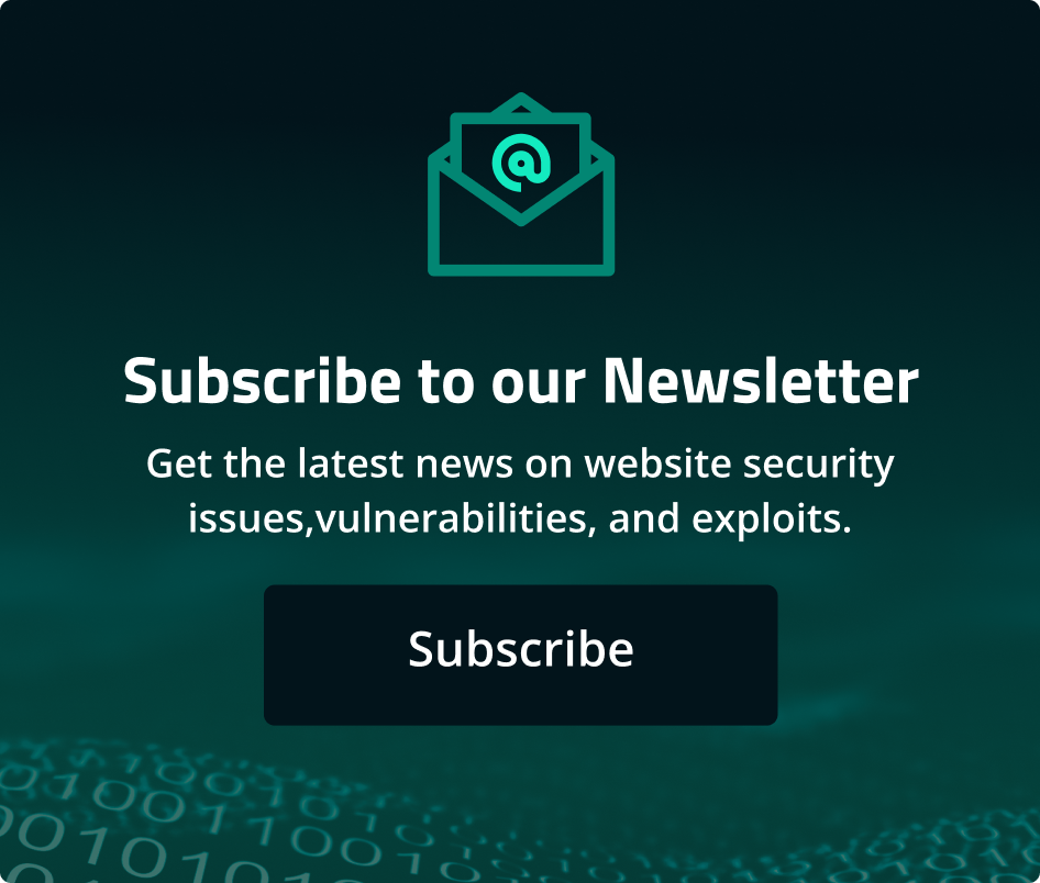 Newsletter subscribe Banner