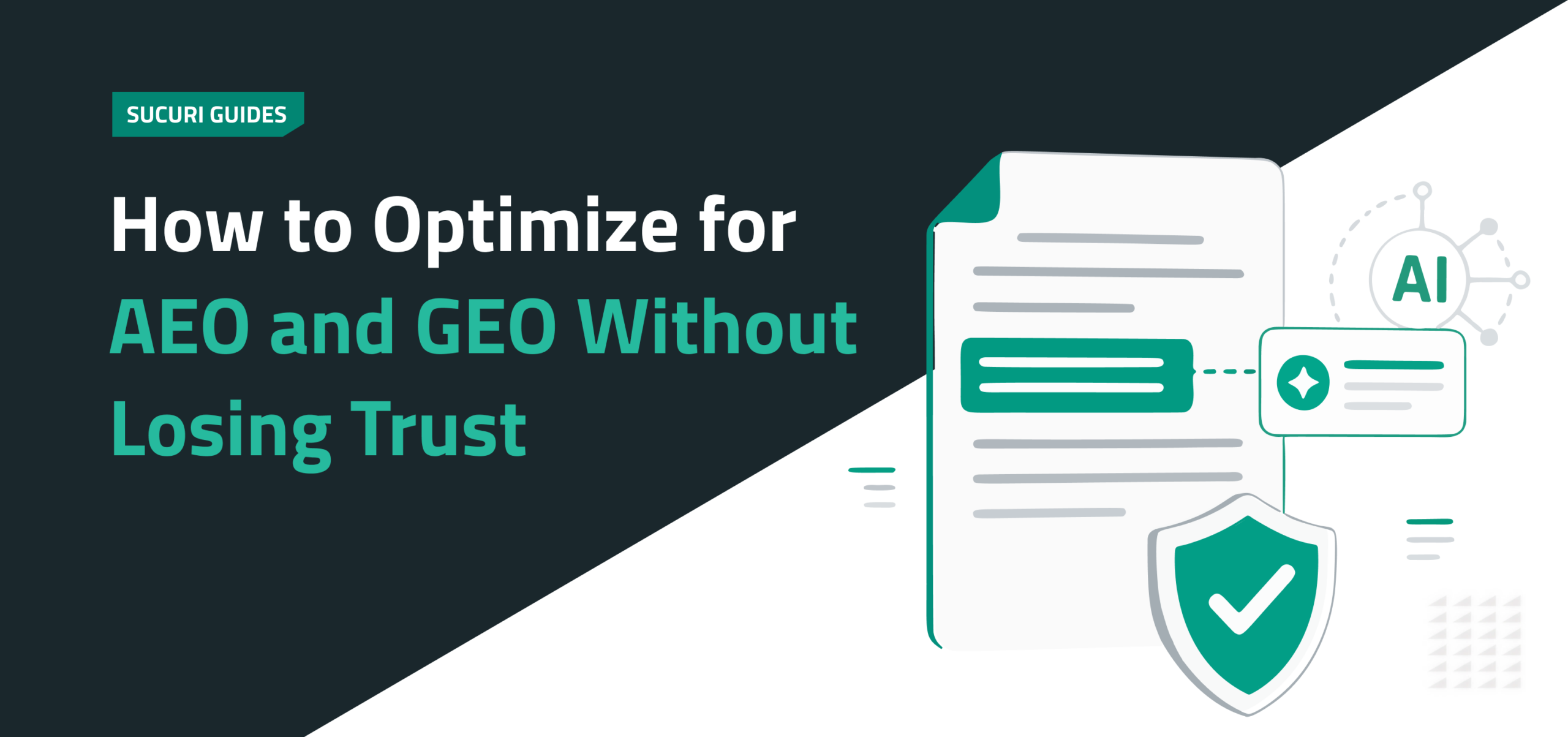 How to Optimize for AEO and GEO Without Losing Trust - Guide Thumbnail