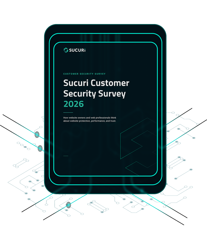 Sucuri Customer Security Survey 2026