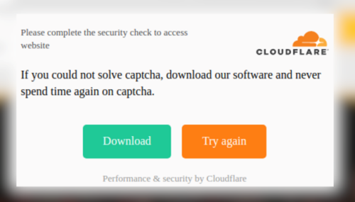 Threat Report CloudFlare Screenshot